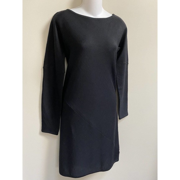 DKNY 100% Wool Sweater Shift Dress~M~ Super Stylish - Picture 2 of 5